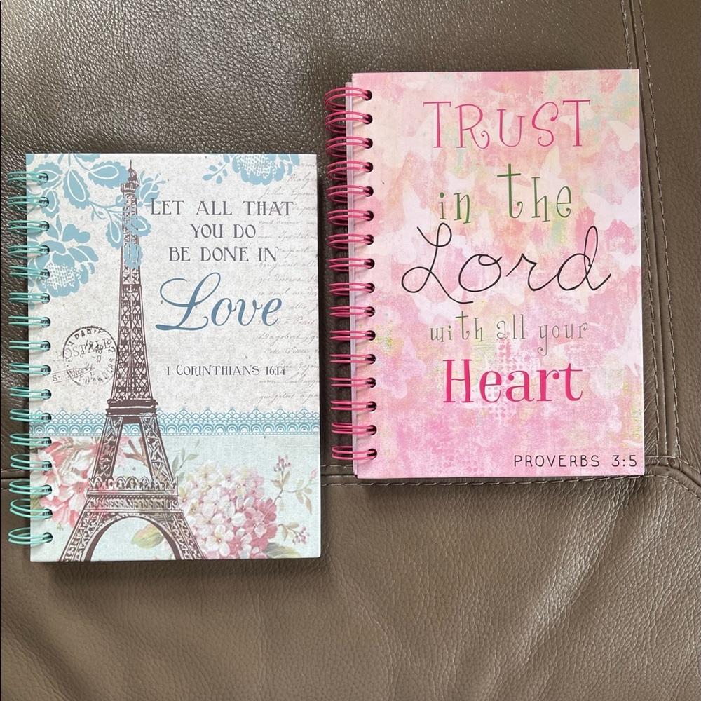 2 Spiral Notebooks